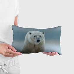 Подушка-антистресс Белый медведь полярный, цвет: 3D-принт — фото 2