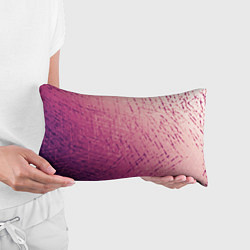 Подушка-антистресс Абстракция розовый полосы градиент, цвет: 3D-принт — фото 2