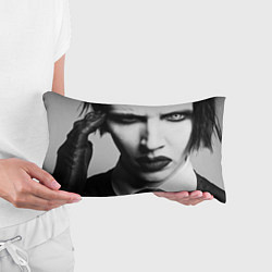 Подушка-антистресс Marilyn Manson looks at you, цвет: 3D-принт — фото 2
