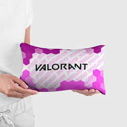 Подушка-антистресс Valorant pro gaming: надпись и символ, цвет: 3D-принт — фото 2