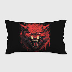 Подушка-антистресс Red wolf, цвет: 3D-принт