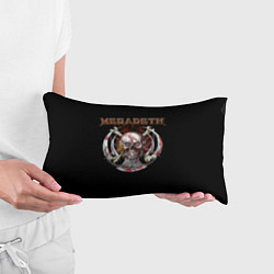 Подушка-антистресс Megadeth - боевой череп, цвет: 3D-принт — фото 2