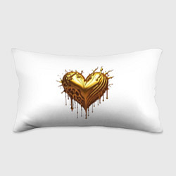 Подушка-антистресс Золотое сердце, цвет: 3D-принт