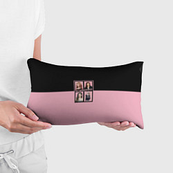 Подушка-антистресс Черно-розовые K-pop группа, цвет: 3D-принт — фото 2