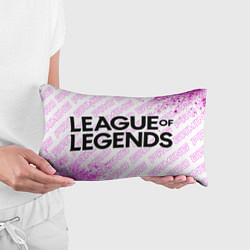 Подушка-антистресс League of Legends pro gaming: надпись и символ, цвет: 3D-принт — фото 2