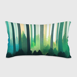 Подушка-антистресс Прохладный лес, цвет: 3D-принт