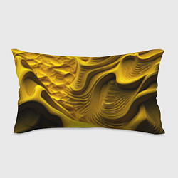 Подушка-антистресс Объемная желтая текстура