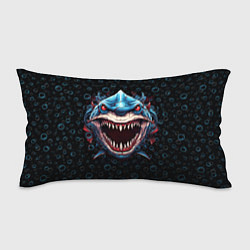 Подушка-антистресс Evil shark, цвет: 3D-принт