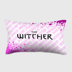 Подушка-антистресс The Witcher pro gaming: надпись и символ, цвет: 3D-принт