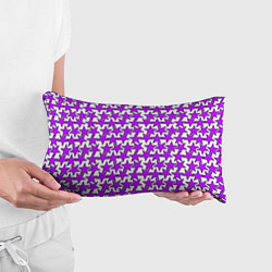 Подушка-антистресс Ретро звёзды фиолетовые, цвет: 3D-принт — фото 2