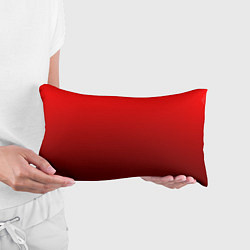 Подушка-антистресс Градиент красный тёмный, цвет: 3D-принт — фото 2
