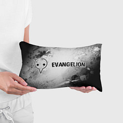 Подушка-антистресс Evangelion glitch на светлом фоне: надпись и симво, цвет: 3D-принт — фото 2