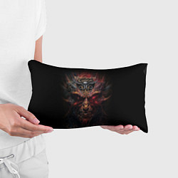 Подушка-антистресс Baldurs Gate 3 logo demon, цвет: 3D-принт — фото 2