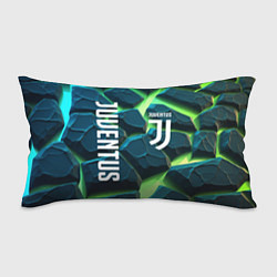 Подушка-антистресс Juventus green neon, цвет: 3D-принт