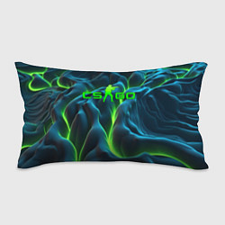 Подушка-антистресс CSGO green texture, цвет: 3D-принт