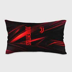 Подушка-антистресс Juventus black red logo, цвет: 3D-принт