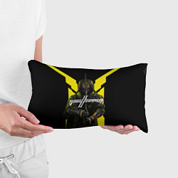 Подушка-антистресс Кибер самурай ghostrunner 2, цвет: 3D-принт — фото 2