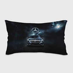 Подушка-антистресс Mercedes Benz black, цвет: 3D-принт