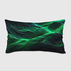 Подушка-антистресс Зеленая абстракция, цвет: 3D-принт