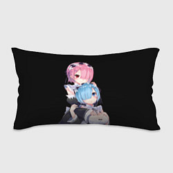 Подушка-антистресс Re: zero - близняшки горничные