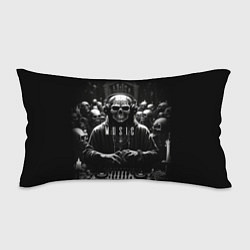 Подушка-антистресс Скелеты и диджей на клубной вечеринке, цвет: 3D-принт