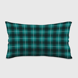 Подушка-антистресс Шотландка зелёный, цвет: 3D-принт