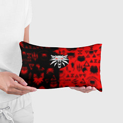 Подушка-антистресс The Witcher pattern magic, цвет: 3D-принт — фото 2