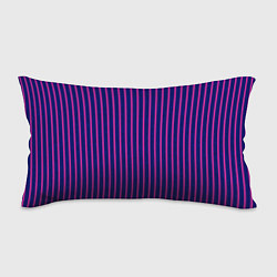 Подушка-антистресс Фиолетовый полосатый, цвет: 3D-принт