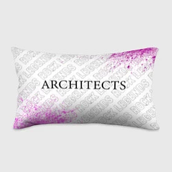 Подушка-антистресс Architects rock legends по-горизонтали, цвет: 3D-принт