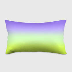 Подушка-антистресс Фиолетовый мятный и желто-зеленый градиент, цвет: 3D-принт