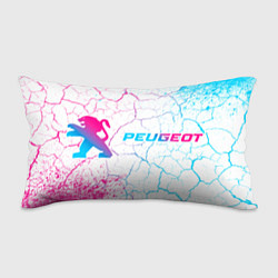 Подушка-антистресс Peugeot neon gradient style по-горизонтали