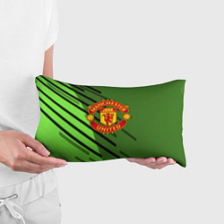 Подушка-антистресс ФК Манчестер Юнайтед спорт, цвет: 3D-принт — фото 2