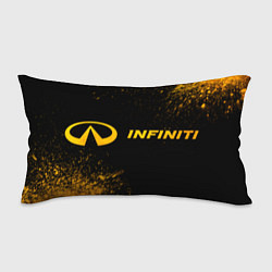 Подушка-антистресс Infiniti - gold gradient по-горизонтали