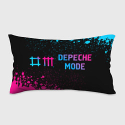 Подушка-антистресс Depeche Mode - neon gradient по-горизонтали, цвет: 3D-принт