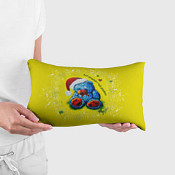 Подушка-антистресс Мишка: моё сердечко - твоё сердечко, цвет: 3D-принт — фото 2