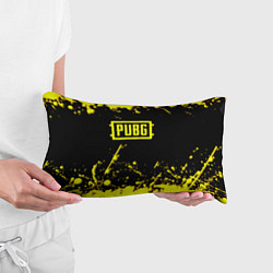 Подушка-антистресс PUBG online yellow, цвет: 3D-принт — фото 2
