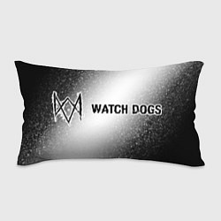 Подушка-антистресс Watch Dogs glitch на светлом фоне по-горизонтали