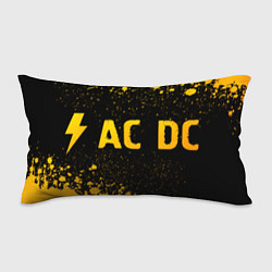 Подушка-антистресс AC DC - gold gradient по-горизонтали