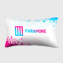 Подушка-антистресс Paramore neon gradient style по-горизонтали