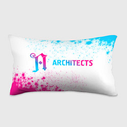 Подушка-антистресс Architects neon gradient style по-горизонтали