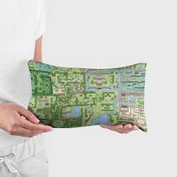 Подушка-антистресс Zelda: карта, цвет: 3D-принт — фото 2