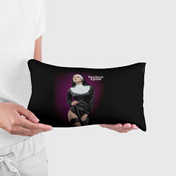 Подушка-антистресс Techno храм монашка в чулках, цвет: 3D-принт — фото 2