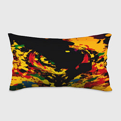 Подушка-антистресс Черная абстрактная дыра, цвет: 3D-принт