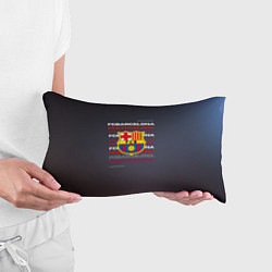 Подушка-антистресс Логотип футбольный клуб Барселона, цвет: 3D-принт — фото 2