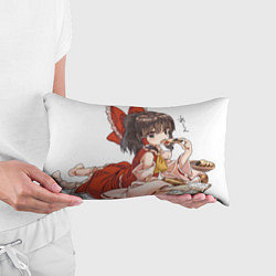 Подушка-антистресс Touhou Project Рейму Cute, цвет: 3D-принт — фото 2