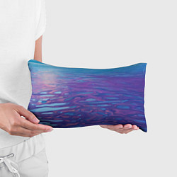 Подушка-антистресс Абстрактная вода живописная, цвет: 3D-принт — фото 2