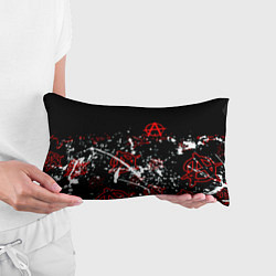 Подушка-антистресс Анархия краски текстура, цвет: 3D-принт — фото 2