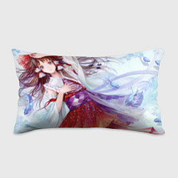 Подушка-антистресс Touhou Project Рейму Cute Flower, цвет: 3D-принт