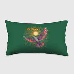 Подушка-антистресс Летящий голубь мира, цвет: 3D-принт