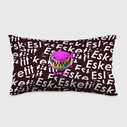 Подушка-антистресс Esskeetit logo pattern, цвет: 3D-принт